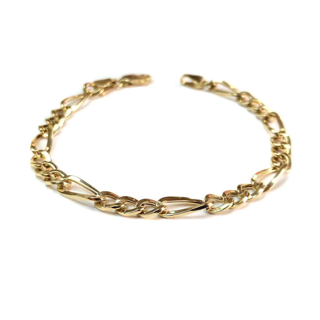 Златна гривна от жълто злато 14 карата